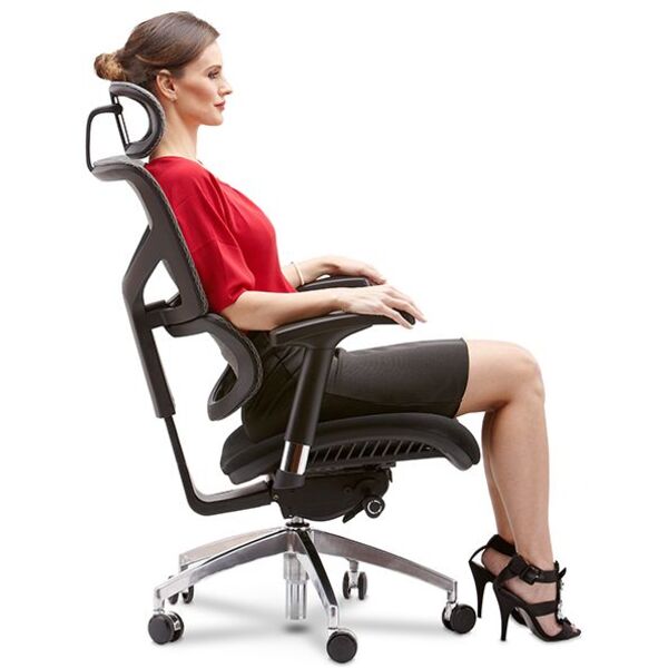 X4 Chair Genuine Premium Leather Executive Ergonomic Office Chair Auto Dynamic Variable Lumbar & Headrest X4 Chair Genuine Premium Leather Executive Ergonomic Office Chair Auto Dynamic Variable Lumbar & Headrest