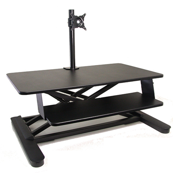 Elevar Maxi-Electric Shift X-Sit Stand Desk Raiser