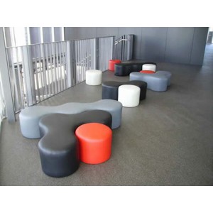 Peanut Shape Ottomans - Individuals Pieces Peanut Shape Ottomans - Individuals Pieces