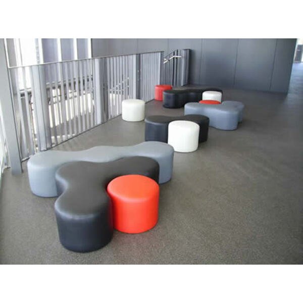 Peanut Ottomans Set of 4 Shaped Peanuts Ottoman Seating Peanut Ottomans Set of 4 Shaped Peanuts Ottoman Seating