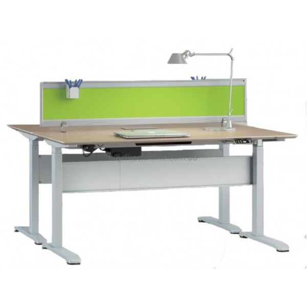 Ergo-Rise Electric Sit Standing Desk - Custom Top Size Ergo-Rise Electric Sit Standing Desk - Custom Top Size