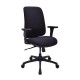 Platinum Series Black Fabric High Back Office Chair