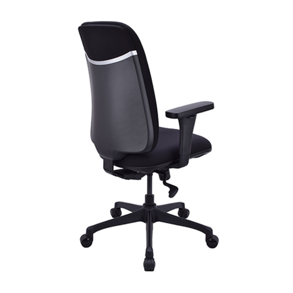 Platinum Series Black Fabric High Back Office Chair
