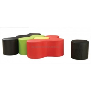 Peanut Shape Ottomans - Individuals Pieces Peanut Shape Ottomans - Individuals Pieces