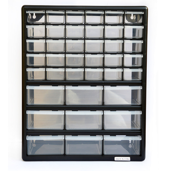 Storage Cabinet Drawers 39 Plastic Tool Box Containers Organiser Cupboard