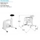 Spin Desk Bike Exercise & Work - Optional Laptop Desk Tray Spin Desk Bike Exercise & Work - Optional Laptop Desk Tray
