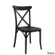 Capri Chair X Back Stacking Visitor Office Cafe Restaurant Outdoor Chairs
