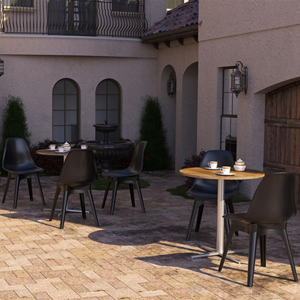 EOS Chair Visitor Office Cafe Restaurant Indoor & Outdoor Seating EOS Chair Visitor Office Cafe Restaurant Indoor & Outdoor Seating