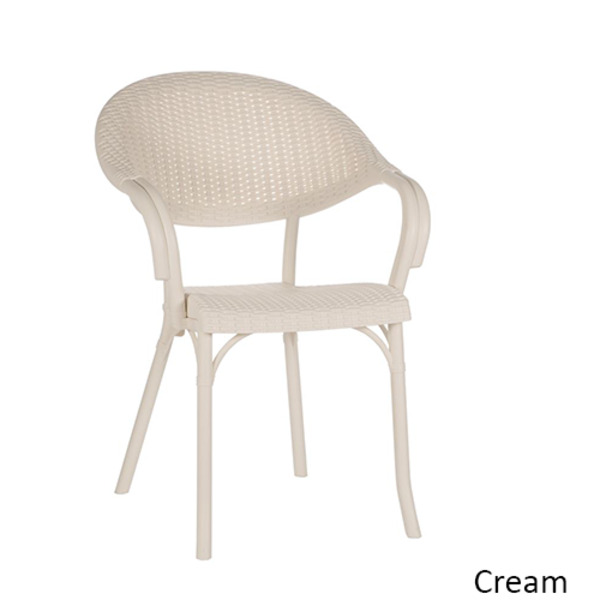 Flash-R Wicker Cafe Chair Stacking Visitor Office Restaurant Indoor / Outdoor Armchair Flash-R Wicker Cafe Chair Stacking Visitor Office Restaurant Indoor / Outdoor Armchair