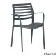 Louise XL Stacking Visitor Office Cafe Restaurant Outdoor Armchair Louise XL Stacking Visitor Office Cafe Restaurant Outdoor Armchair
