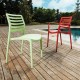Louise XL Stacking Visitor Office Cafe Restaurant Outdoor Armchair