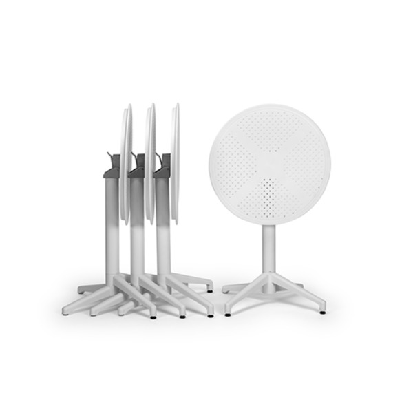 Moon Cafe Fixed Or Folding Premium Designer UV Resistant Indoor & Outdoor Table Moon Cafe Fixed Or Folding Premium Designer UV Resistant Indoor & Outdoor Table