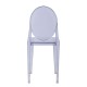 Frankel Ghost Replica Chair Transparent Clear Stacking 4 Leg Chairs