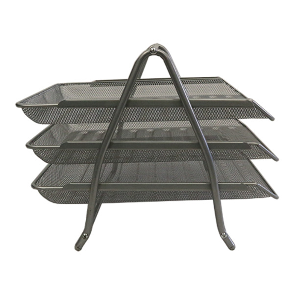 Vision Steelware 3 Tier Mesh Metal A4 Paper Document Trays