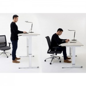 Airo Gas Lift Operated Height Adjustable Sit Stand Desk