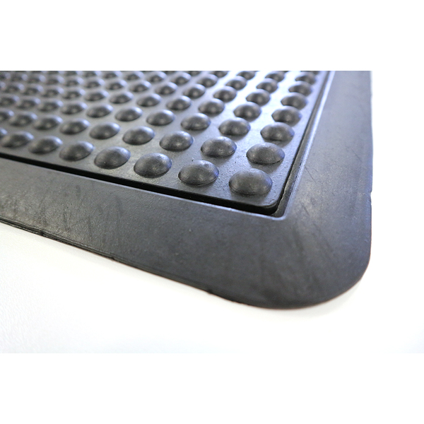 Mattek Anti Fatigue Mat Ergo Tred Grip Mats Black Mattek Anti Fatigue Mat Ergo Tred Grip Mats Black