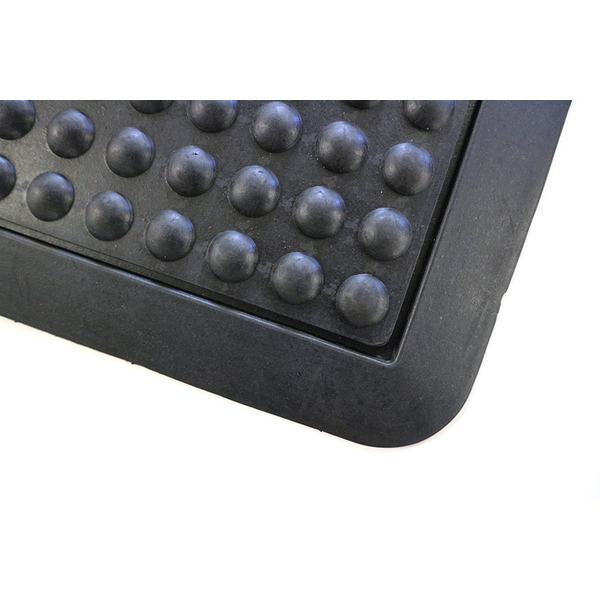 Mattek Anti Fatigue Mat Ergo Tred Grip Mats Black Mattek Anti Fatigue Mat Ergo Tred Grip Mats Black
