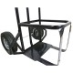 Chair Trolley Universal Sack Truck Stacking Chairs Metal with Pneumatic Wheels