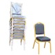 Banquet Indoor Office Visitor or Cafe Wedding Function Stacking Chair