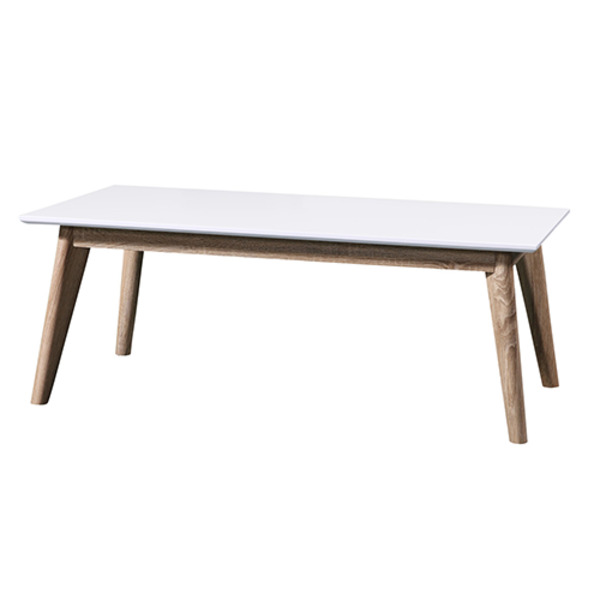 Oslo Coffee Table in White and Natural Oslo Coffee Table in White and Natural