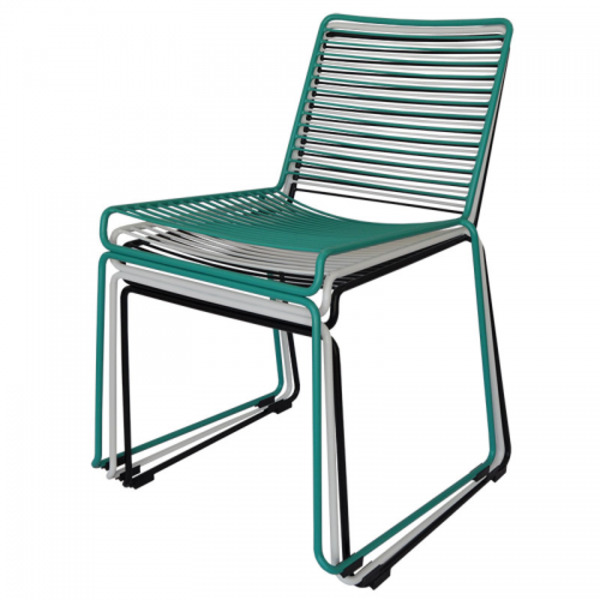 Sara Wire Metal Dining Office Cafe Chair