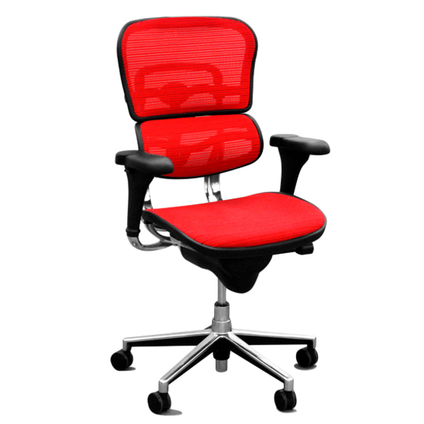 Ergohuman V1 Deluxe Mesh Executive Office Chair No Head Rest