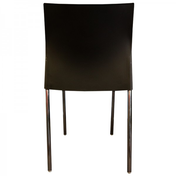 Star Cafe Poly Chair Metal 4 Leg Chrome Frame