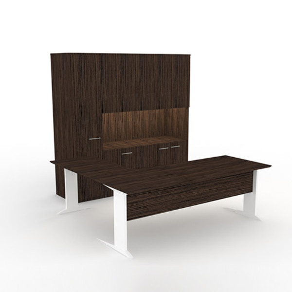 Ambassador Collection: President Executive Office Setting Desk & Storage Ambassador Collection: President Executive Office Setting Desk & Storage