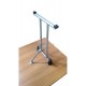 Eclipse Trestle Table - Timber Top Metal Frame