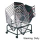 Adam Steelco Sled Base Stacking Office Visitor Chair
