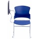 Opal 100 Sled Base Chair with Plastic Folding Tablet Arm Opal 100 Sled Base Chair with Plastic Folding Tablet Arm