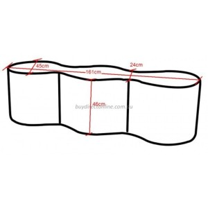 Peanut Shape Ottomans - Individuals Pieces Peanut Shape Ottomans - Individuals Pieces