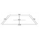 Velocity Folding Table - Flip Top Tables - Custom Top Size Velocity Folding Table - Flip Top Tables - Custom Top Size
