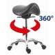 Ergo Saddle Seat Stool Ergonomic 360 Degree Seat Angle Tilt Mechanism System