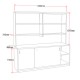 Origo Sliding Door Credenza with Hutch Storage Shelving Origo Sliding Door Credenza with Hutch Storage Shelving