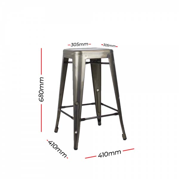 metal tolix stool