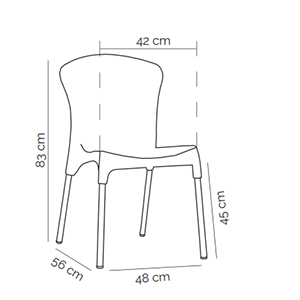 Stella Chair Dimensions