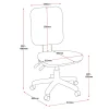 EG400 Ergonomic Office Chair-dimensions