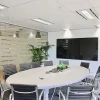 Black Magnetic Glassboard Signage Notice Boards