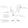 Express P350 Drafting Teller Office Chair