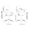 Express P350 Drafting Teller Office Chair