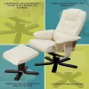 Massage Recliner with Footrest