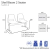 Navi Beam 2 Seating-dimension