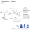 Navi Beam 3 Seating-dimension