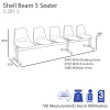 Navi Beam 5 Seating-dimension