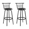 Georgia Bar Stool Swivel BA-TW-T5033A-BKX2