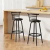 Georgia Bar Stool Swivel BA-TW-T5033A-BKX2