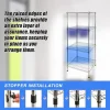 Modular Chrome Wire Storage Shelf – Square