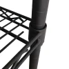Modular Wire Storage Black Shelf