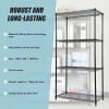 Modular Wire Storage Black Shelf